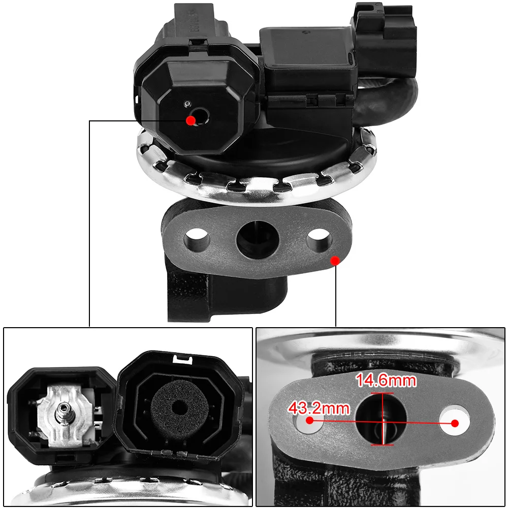 Эмиссионный клапан EGR для Ford Explorer Sport Trac Mercury Mountaineer V6 EGV1055 4L2E 9Y456 H3A 4L2E9Y456H3A PQY