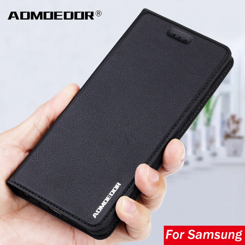 Кожаный флип чехол для Samsung Galaxy A30s A10 A20 A30 A40 A50 A50s A70 A10s A20e A90 A71 A51 A41 A42 A31 A01 A11