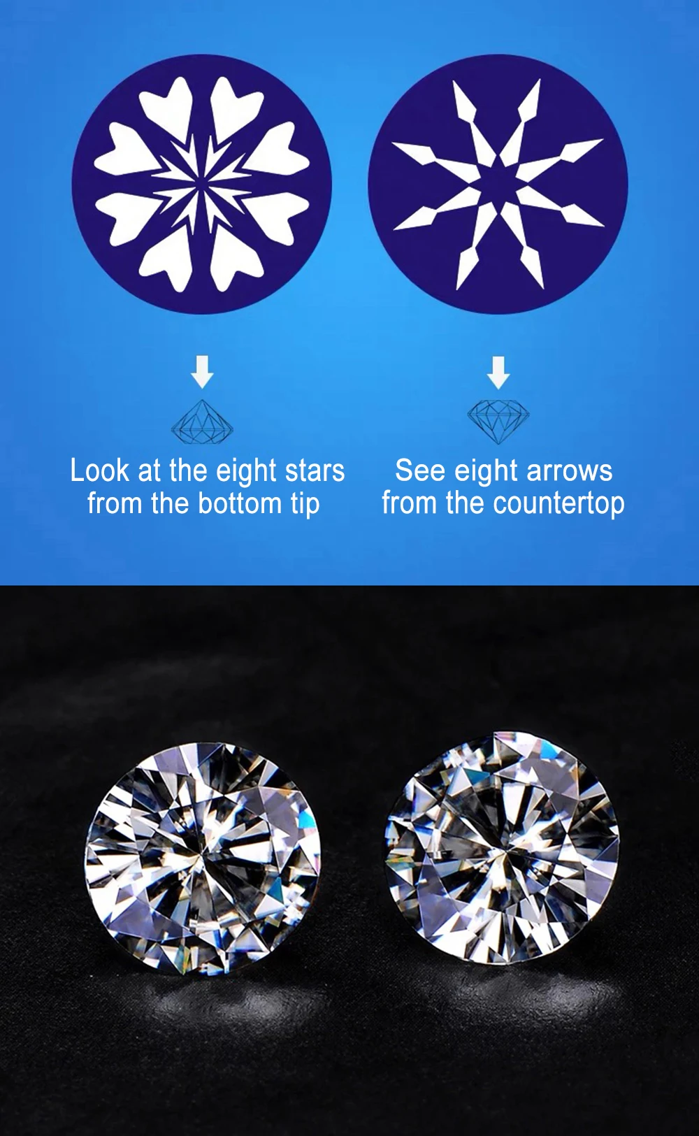14 к Moissanite кольцо из белого золота 6,5 мм 8 мм 9 мм юбилейное обручальное EF 1ct 2ct 3ct роскошное бриллиантовое кольцо для женщин Girfriend