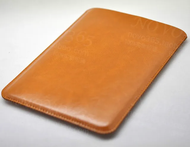 Luxury ultra-thin microfiber leather notebook cover sleeve bag