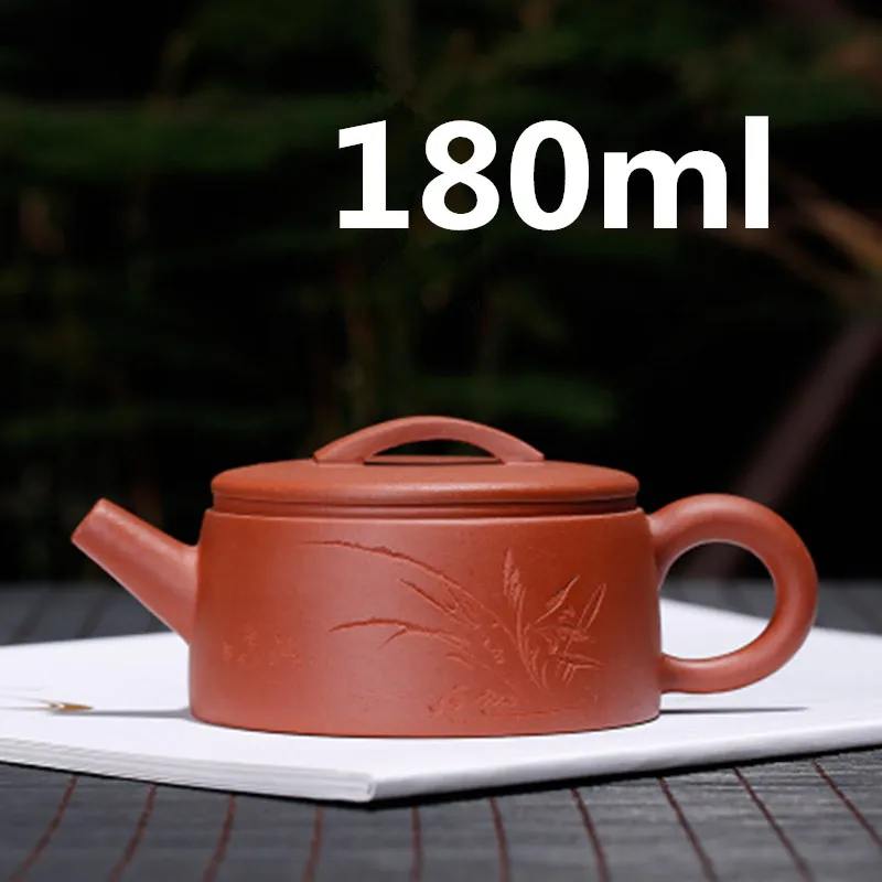 

Chinese Yixing Clay Teapot Zisha Teapot Infuser Kung Fu Tea Set 180ml New Arrived Famous Handmade Pot High Quality With Gift Box