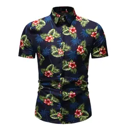 20182019 EBay AliExpress Amazon летние новые продукты мужские модные повседневные рубашки с коротким рукавом 2019