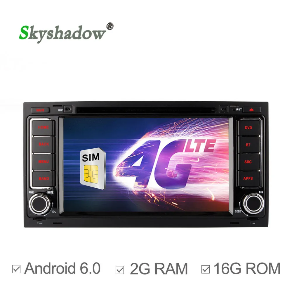 Ownice c500 Android 6.0 2ГБ RAM Dvd-плеер Автомобиля блютуз WIFI Gps-стерео Navi Головного Устройства