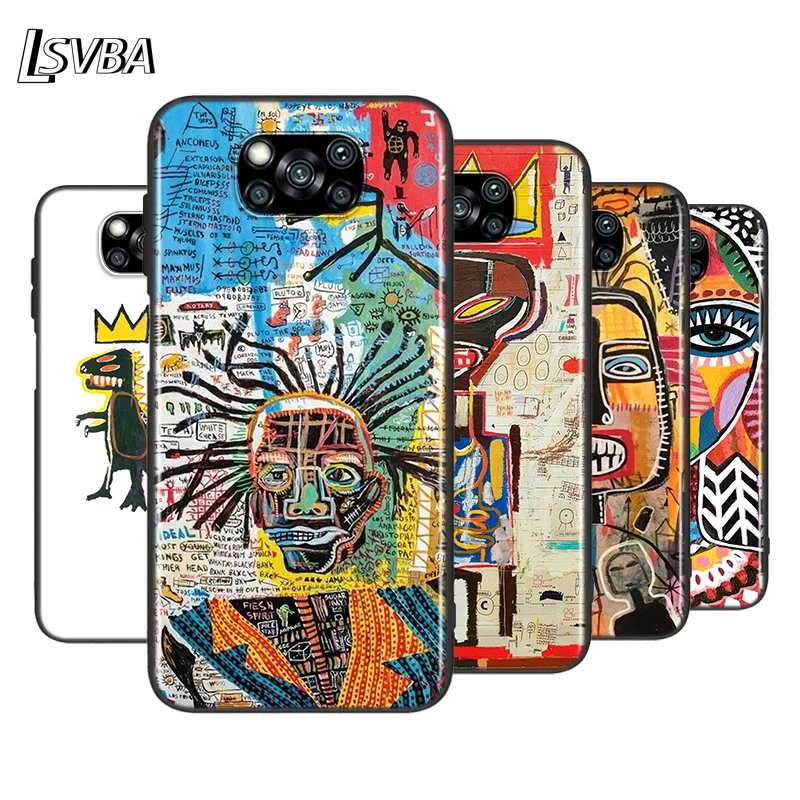Чехол для телефона с изображением Джинса Мишеля Basquiat Art Для XiaoMi Poco X2 X3 NFC M2 M3 F1 F2 C3 Pro