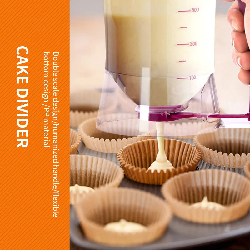 900ml Cupcake Pancake Batter Dispenser DIY Tool Muffin Helper Mix