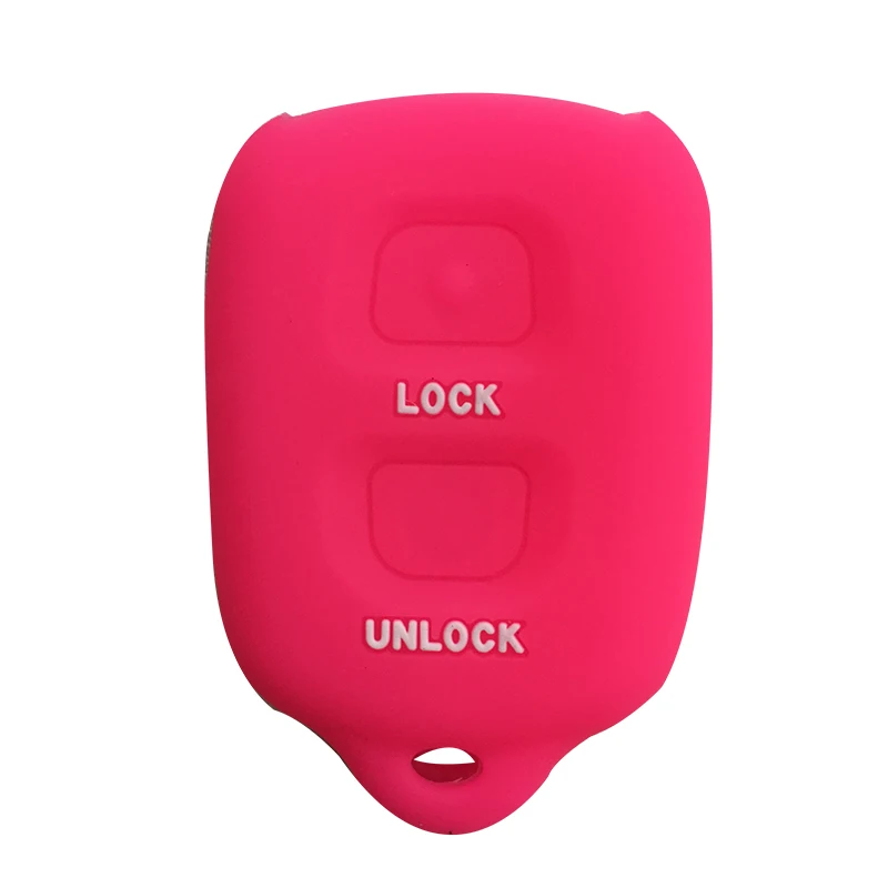 Silicone Car Key Cover 2 For Daihatsu Terios Key Cover Protected FOB Shell Case for Avanza Rush Entry Remote Accessories key case key case cover car key shell remote control case cover