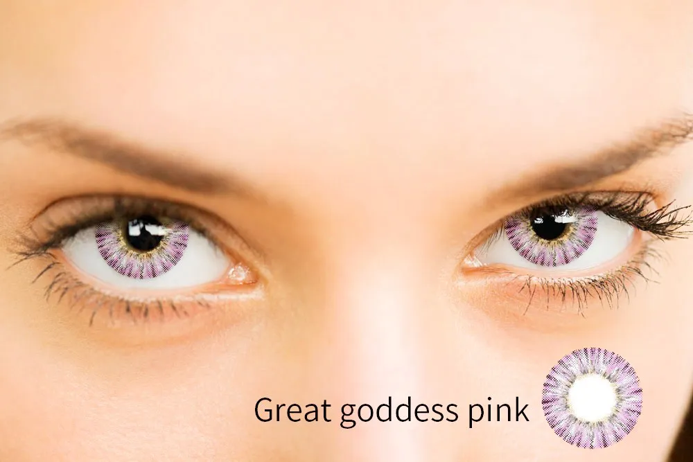 Beautiful Pupil Color Contact Lenses Monthly Throw Female Path 14mm Cute Multicolor Party Gift Cartoon Girl Decoration Cosplay Beautiful Pupil Color Contact Lenses Monthly Throw Female Path 14mm Cute Multicolor Party Gift Cartoon Girl Decoration Cosplay