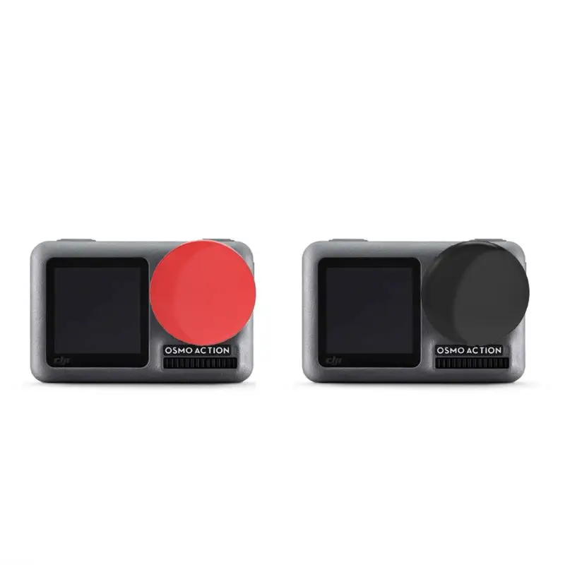 Anti Scratch Silicone Lens Cap Protective Cover Protector Replacement for DJI Osmo Action Camera Accessories LX9A