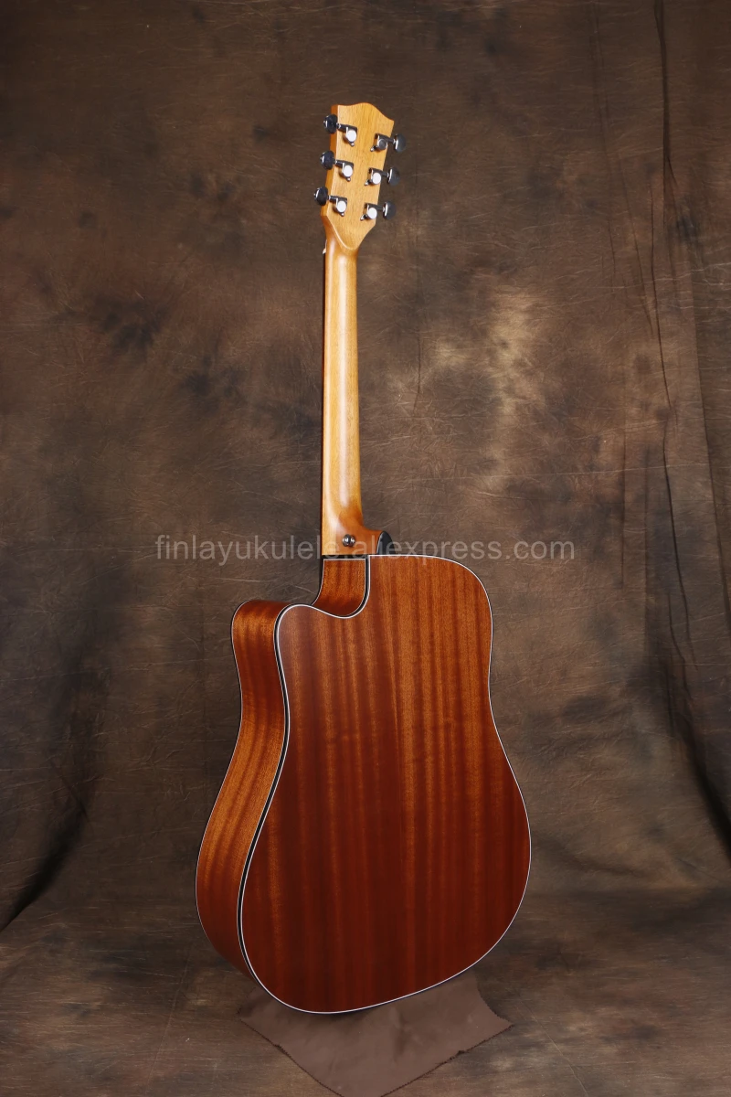 Finlay High End 41 &quotCutaway электрическая акустическая гитара с звукоснимателем полный