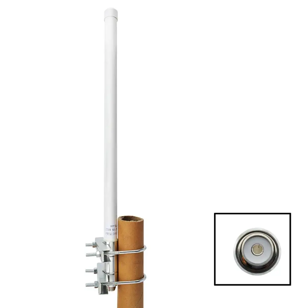 Support Mât Antenne SO239 Inox Universel Avec Collier U Et Kit De Fixation