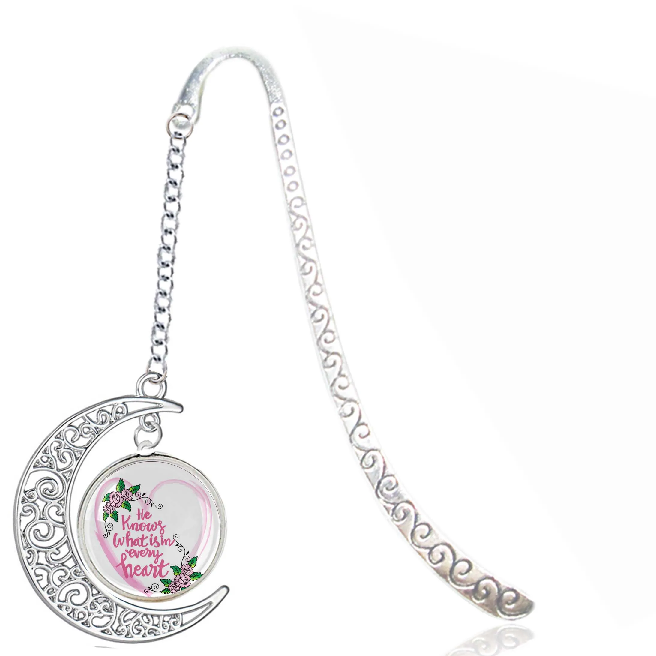 Muhammad Allah Bookmark Quran 67 13 - He Knows What Is In Every Heart For Reading Koranic Book Notebook Tableau Pendant |