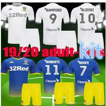 19 20 Leeds Юнайтед вдали футболка для футбола Коста Филлипс празднует сотню лет BAMFORD Кларк ройф комплект для взрослых Футболка для футбола