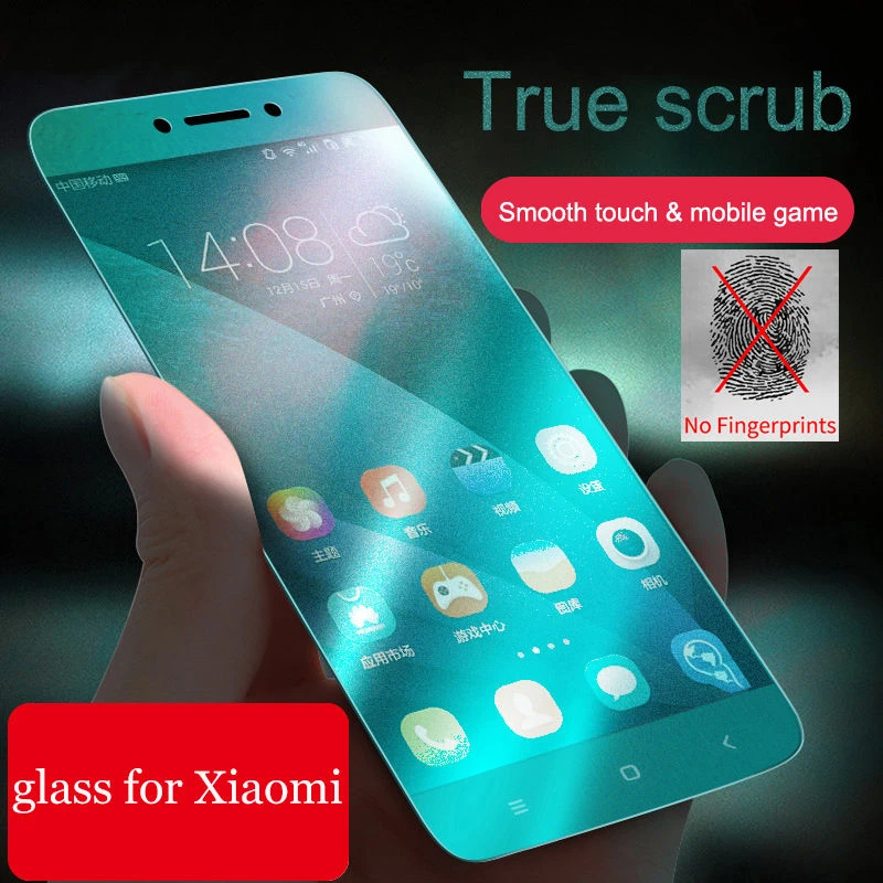 

Matte Frosted Tempered Glass for Xiaomi Redmi Note 7 7Pro 5 Pro For Redmi 7 6 6A 5 Plus 8 9 SE Anti-Fingerprint Screen Protector