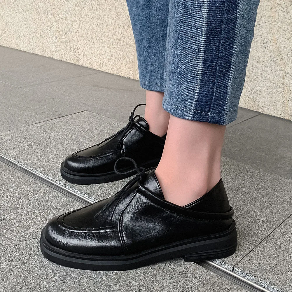 

Sarairis 2020 New Arrivals Cross-tied Chunky Heels Basic Pumps Woman Shoes Lace Up Casual Leisure Spring Shoes Women Pumps