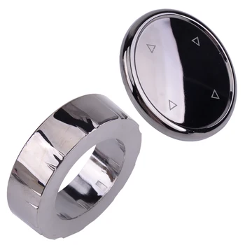 

Car Big Multi Media Knob Cover Trim iDrive Button Cap ABS Fit for BMW 1 3 5 F10 F20 F30 NBT Controller Only