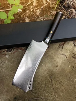 

7.5" VG10 Damascus Steel Chinese Cleaver Full Tang Chef Knife Vegetable Meat Knives Kitchen Knives Cooking Tools