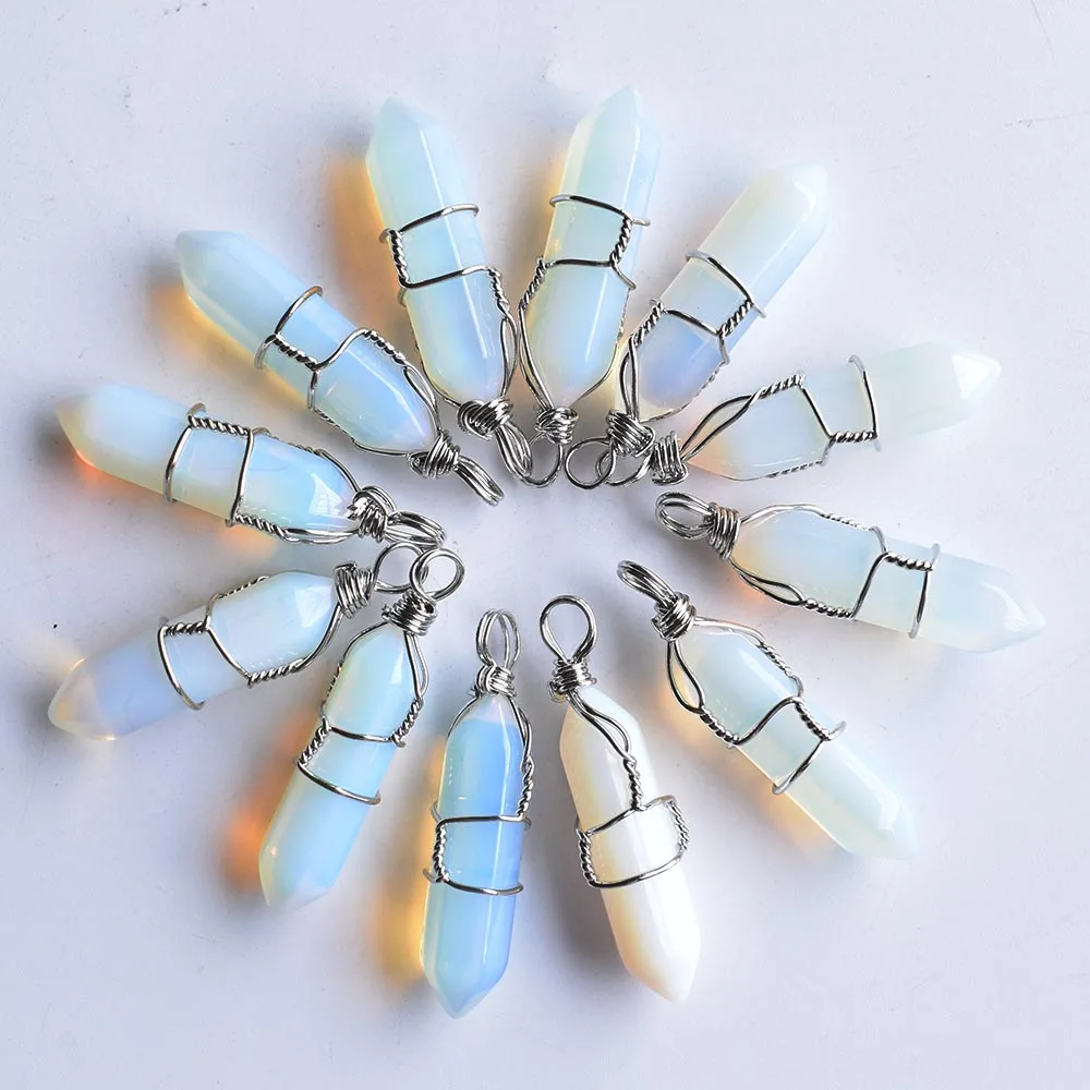 Pendentif Pointe En Améthyste (Diffuseur D'Huile Essentielle