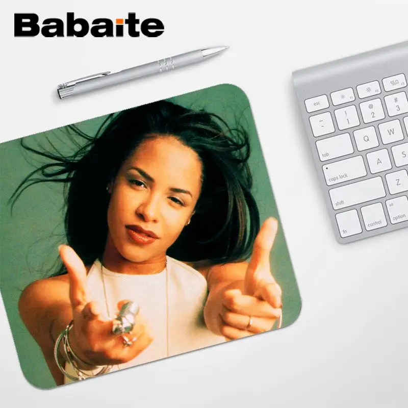 Babaite Selena Quintanilla Sing DIY дизайн игровой с узором коврик для мыши резиновый ПК компьютерный игровой коврик для мыши - Цвет: No Lock Edge18x22cm