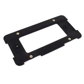 

Cars Mount Holder Structure Replacement Part Durable Rear Bumper Bracket License Plate Frame Heat Resistant For BMW