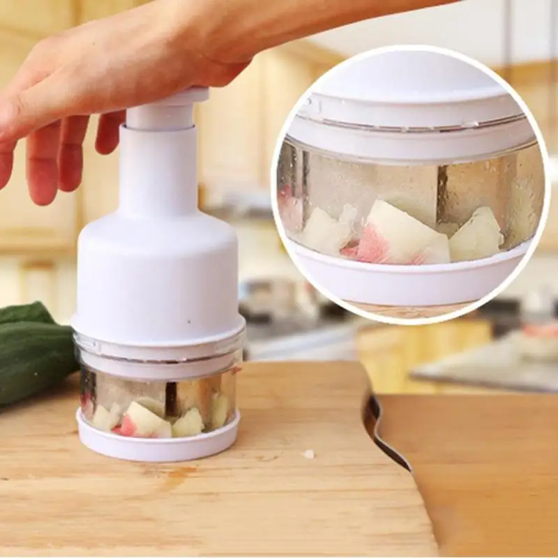 

Multifunctional Kitchen Accessory Practical Stainless Steel Garlic Onion Shredder Machine for Ginger Fruit and Peanut Kernels