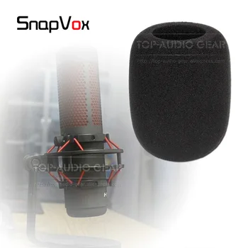 

Pop Filter Windshield Sponge Mic Cover Shield Foam Dustproof For HyperX Quadcast USB Recording Windproof Microphone Windscreen