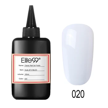 

Elite99 30ml / 60ml / 100ml Pure Color Gel Nail Polish Soak off UV LED Hybrid Varnish Gel Lacquer Nail Art Manicure Gel Polish
