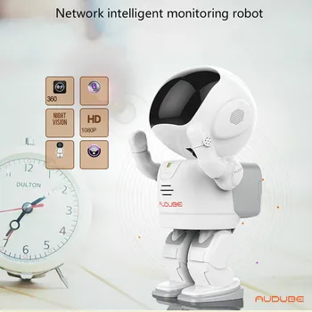 

1080P Wifi IP Camera Robot Intelligent Surveillance Home Security IP Camera Two Way voice call CCTV Baby Monitor Camera
