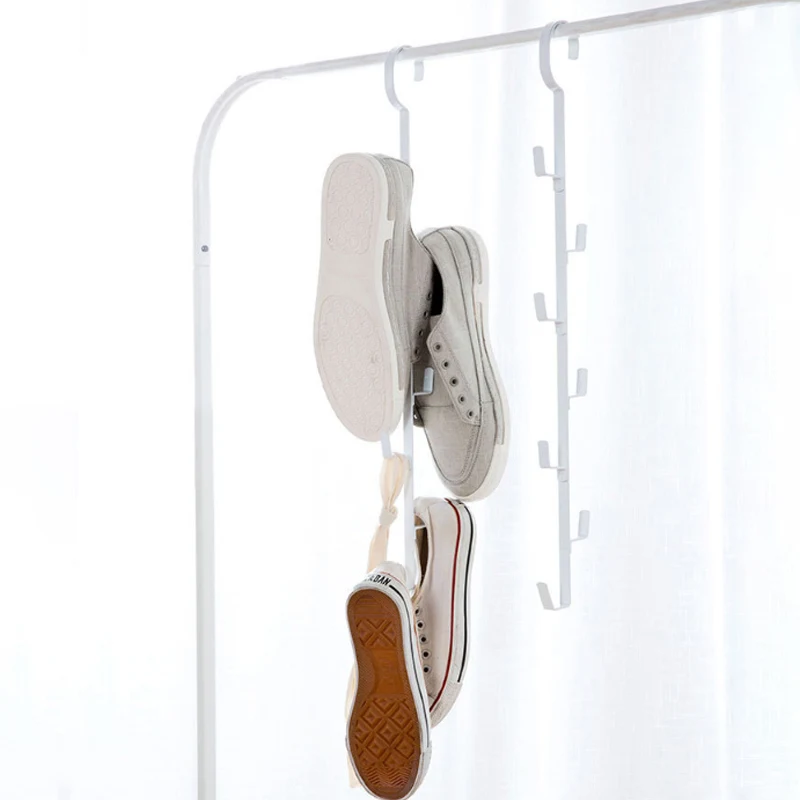 Железный Арт 7 крючков шкаф для общежития мульти-пилоны вешалка домашняя мебель платяной шкаф крючок для пальто креативная сумка стеллаж для хранения