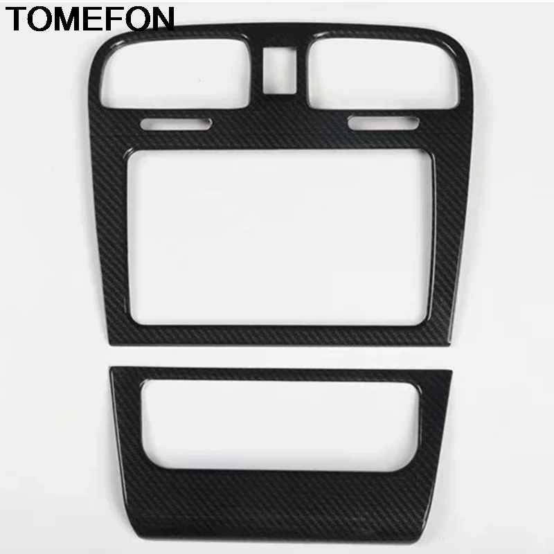 TOMEFON для Volkswagen Golf 6 MK6 2010 2011 2012 управление средним центром кнопка включения кондиционера вентиляционное отверстие крышки ABS