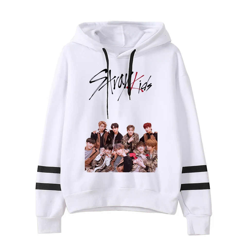 Stray Kids Harajuku Sweatshirts 90s Style