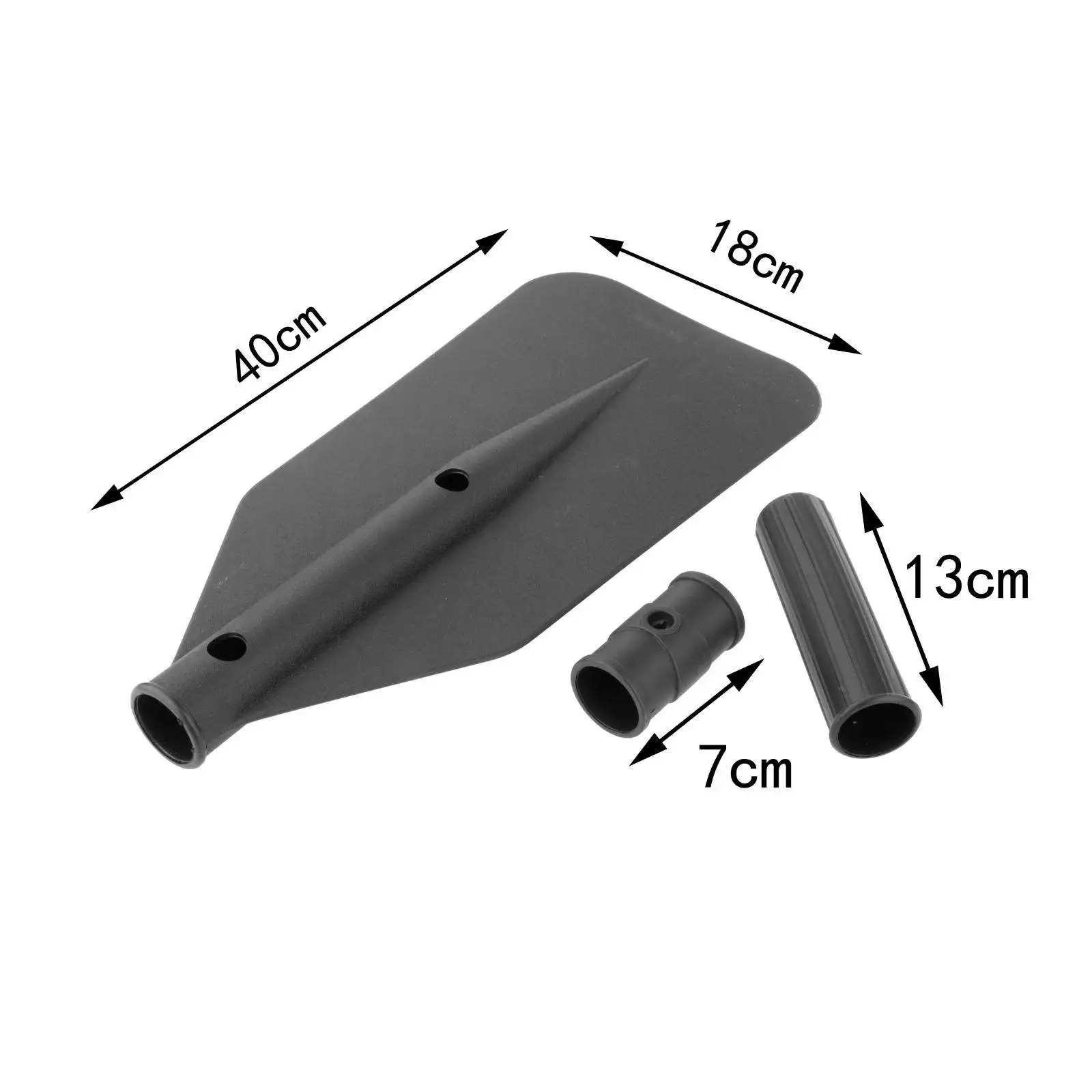 Paddle Blade Connector Plastic Paddle Oars Shaft Connector Replacement