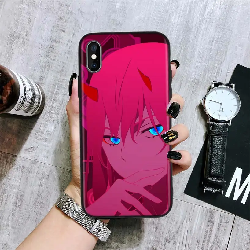 Черный чехол-накладка для IPhone 11 Pro XS MAX XR 7 8 6 6S Plus X 10 Ten 5 5S SE Coque S
