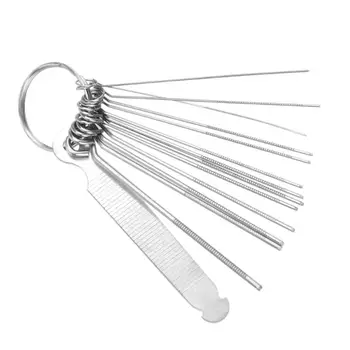 

Steel Guitar Nut Slotting File Kit String Saw Rods Slot Filing Set & Sand Paper for Luthier Guitar Parts Tools Music Accessories