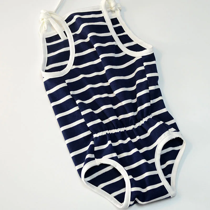 Dog Shorts Gray Navy Blue Dog Physiological Pants for Girls Sling Vest Jumpsuit Pajamas Briefs Panties Washable Durable S M L XL