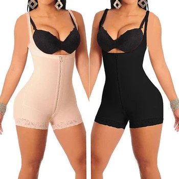 

Fajas Reductoras Latex Body Shaper Levanta Cola Post Parto Surgery Girdle Slimming Underbust Corset Butt Lifter Waistrainer