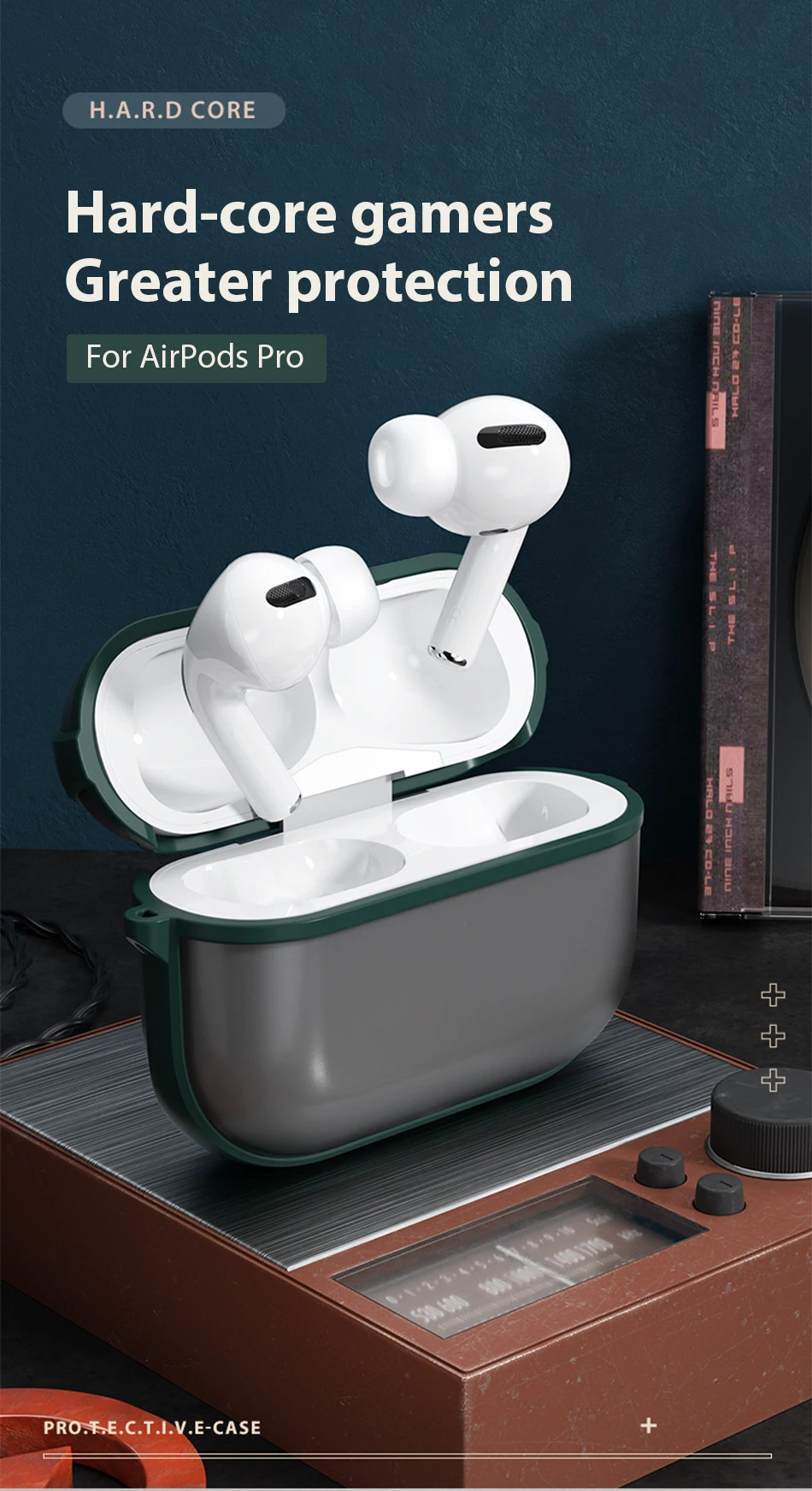 Benks гладкий Чехол для наушников для Airpods Pro PC жесткая матовая Защитная крышка+ мягкая рамка для Airpod Pro 3 Чехол