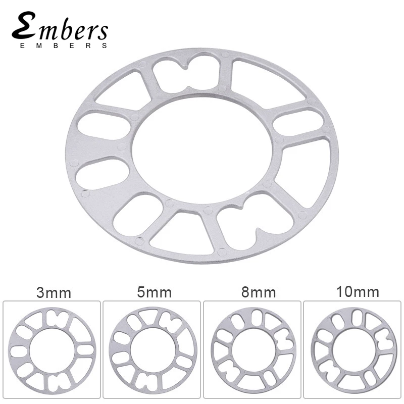 Entretoises de Roue 2 Pièces Entretoises Roue En Aluminium + 5 Boulons  5x112 CB 66.6mm Adaptateurs Jantes Noir/argent Pour Mercedes Pour Benz En  Alliage D'aluminium Forgé Entretoise de roue ( Couleur 