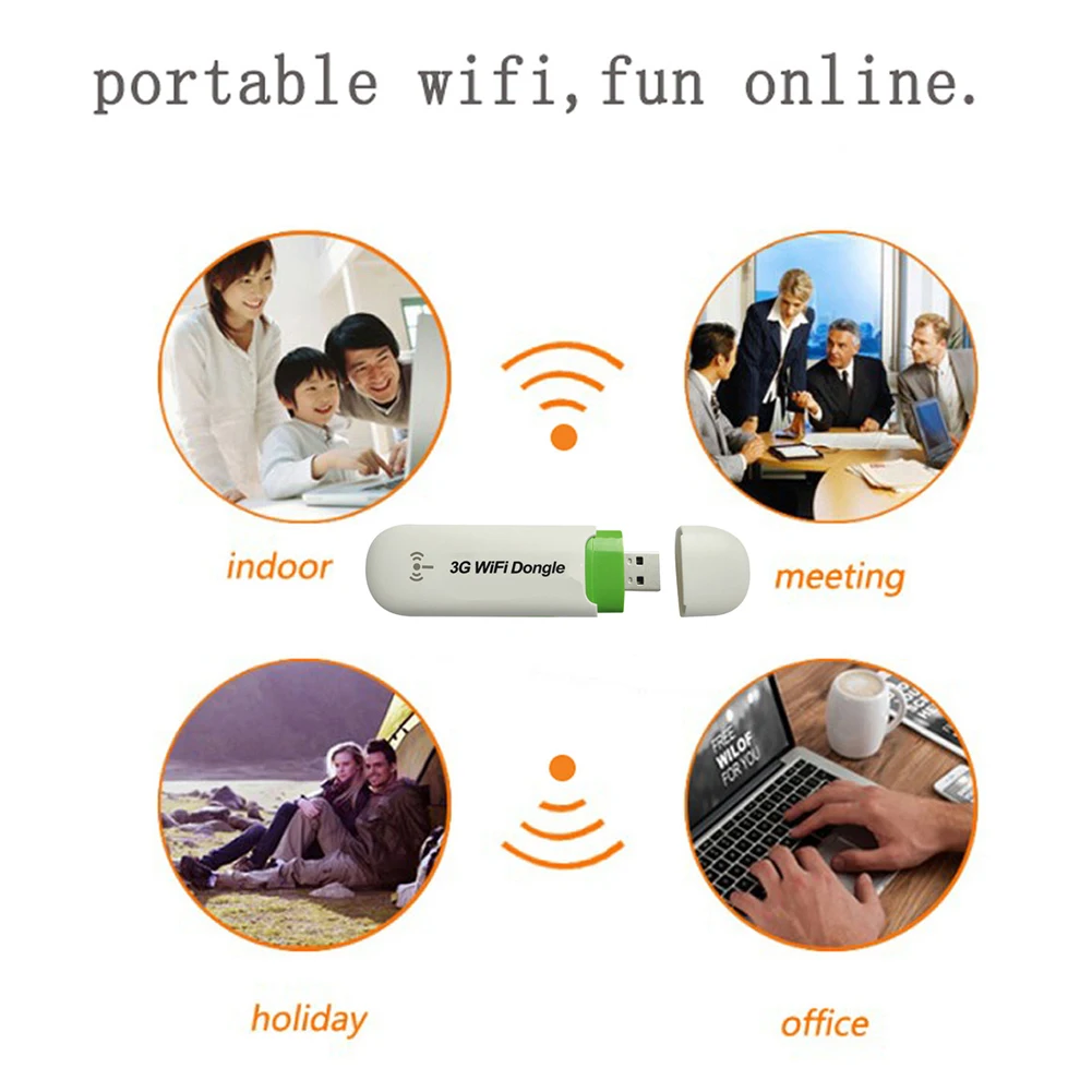 Мини-usb Wi-Fi адаптер Портативный USB 3g Беспроводная сетевая Рабочая карта WiFi адаптер ключа для ПК ноутбук WiFi приемник USB Ethernet WiFi