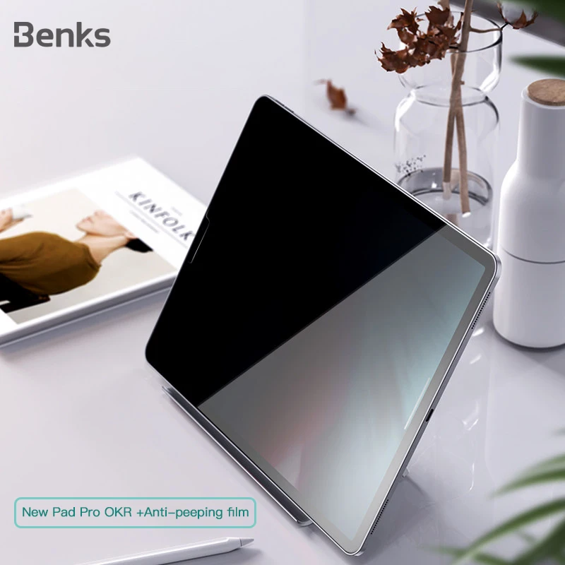 Benks OKR Защитные пленки из закаленного стекла 0,3 мм для Apple ipad Pro 11/12. 9 HD полное покрытие Защита Анти-писк стекло