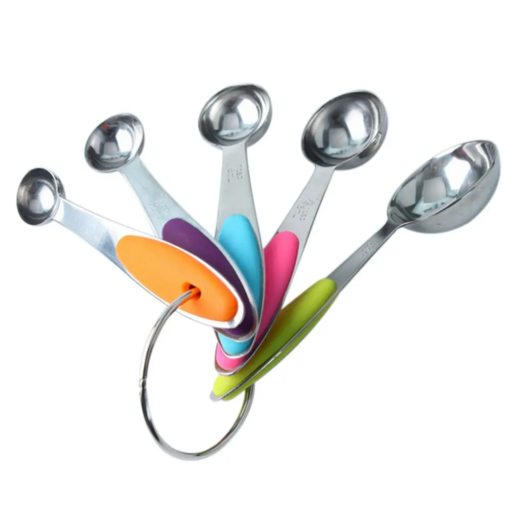

Stainless Steel Measuring Spoon Measuring Spoon Set With Handle High Temperature Measuring Spoon Baking Tool