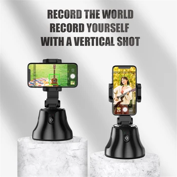 

Smart Capture 360 AutoTake Picture Face tracking Phone Holder Selfie Shooting Live Video Photo Phone Stand Gimbal Camera