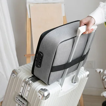 

Document Ticket Bag Large Capacity Certificates Files Organizer for Home Travel Important Items SP99