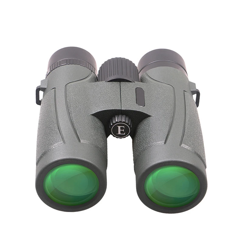 8x42 Dark green Компактный 8x42 бинокль HD Водонепроницаемый Nikon Ночное видение Широкий формат бинокулярный 8X Открытый Отдых Охота для наблюдения за птицами телескоп - Цвет: 8x42 Dark green