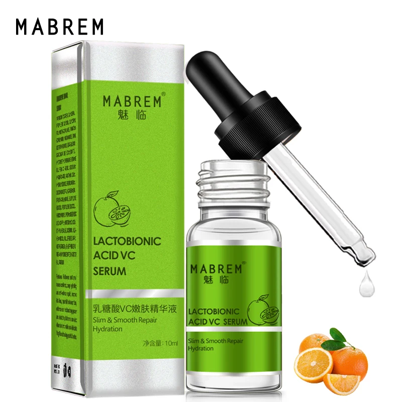 MABREM лактобионовая кислота VC Tender serum эффективно удаляет кератин и угри Repair serum Face Ance Маска для уменьшения пор уход