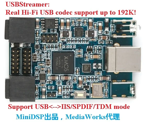 Для USBStreamer звуковая карта USB для IIS/SPDIF/TDM двунаправленный