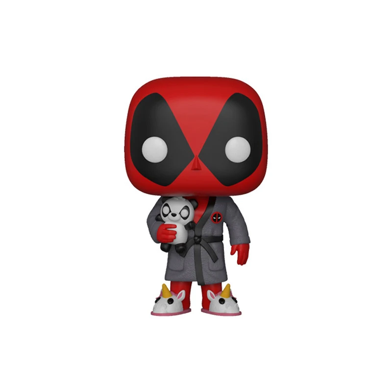 

Funnly Animes super heroes marvel action figures collection x-man 327 pajamas Deadpool 10cm model doll toys for gifts