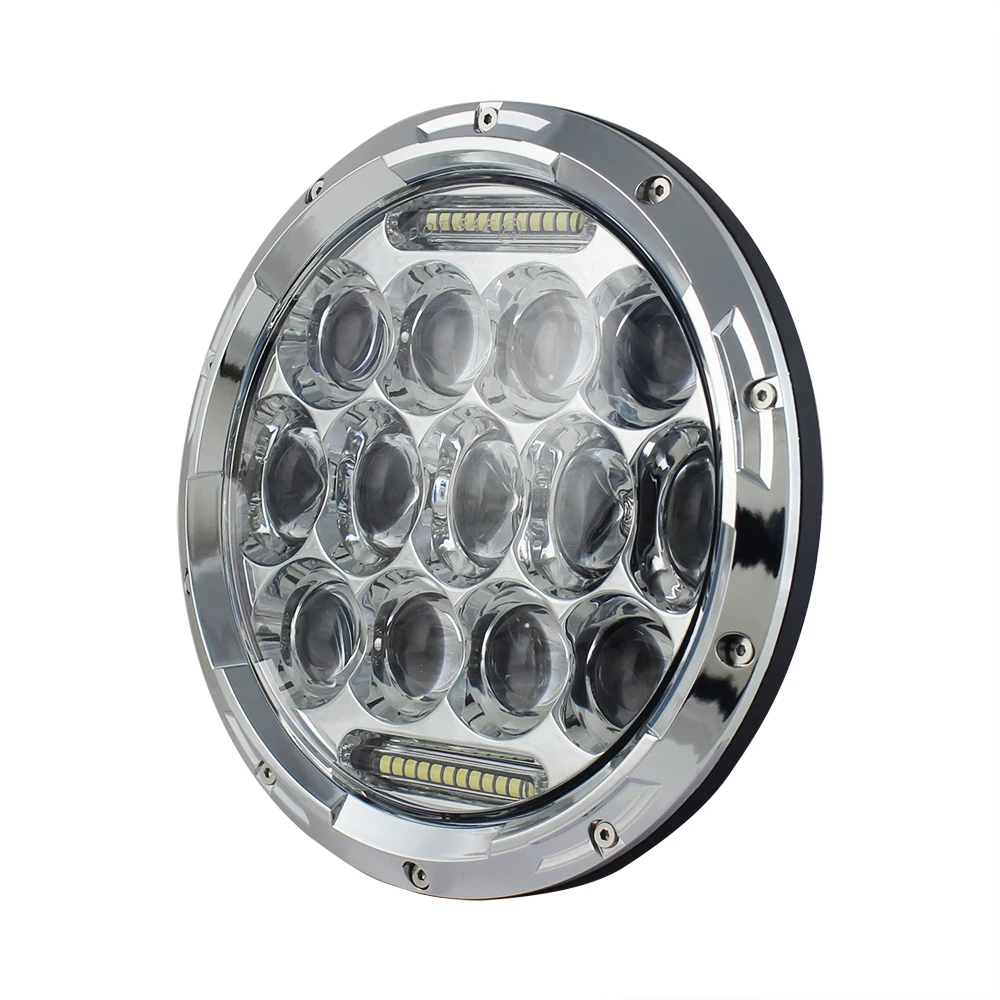 7-дюймовый светодиодный фонарь для мотоцикла Hi/low Beam с сигналом поворота DRL 30 Вт противотуманная фара 4,5 ”дополнительные фары для любых моделей 7" 4,5 дюймов