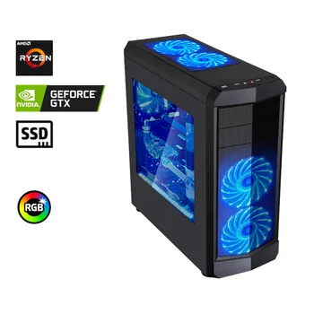 

System unit e2e4 Pro Gamer VX, AMD Ryzen 3 3200G, 8Gb, 240Gb SSD, 1Tb HDD, GeForce GTX 1650, DOS