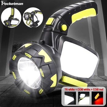 

New style Powerful LED Camping flashlight Multifunction USB charging lamp emergency portable hunting torch outdoor hiking light