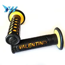 7/" " Валентино "Выгравированные желтые ручки для YAMAHA FZR YZF600 ATV QUAD